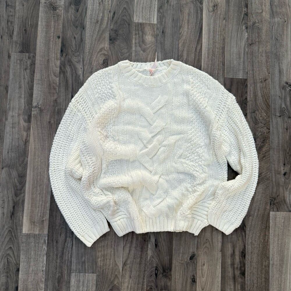 Ashley cableknit chunky oversized sweater